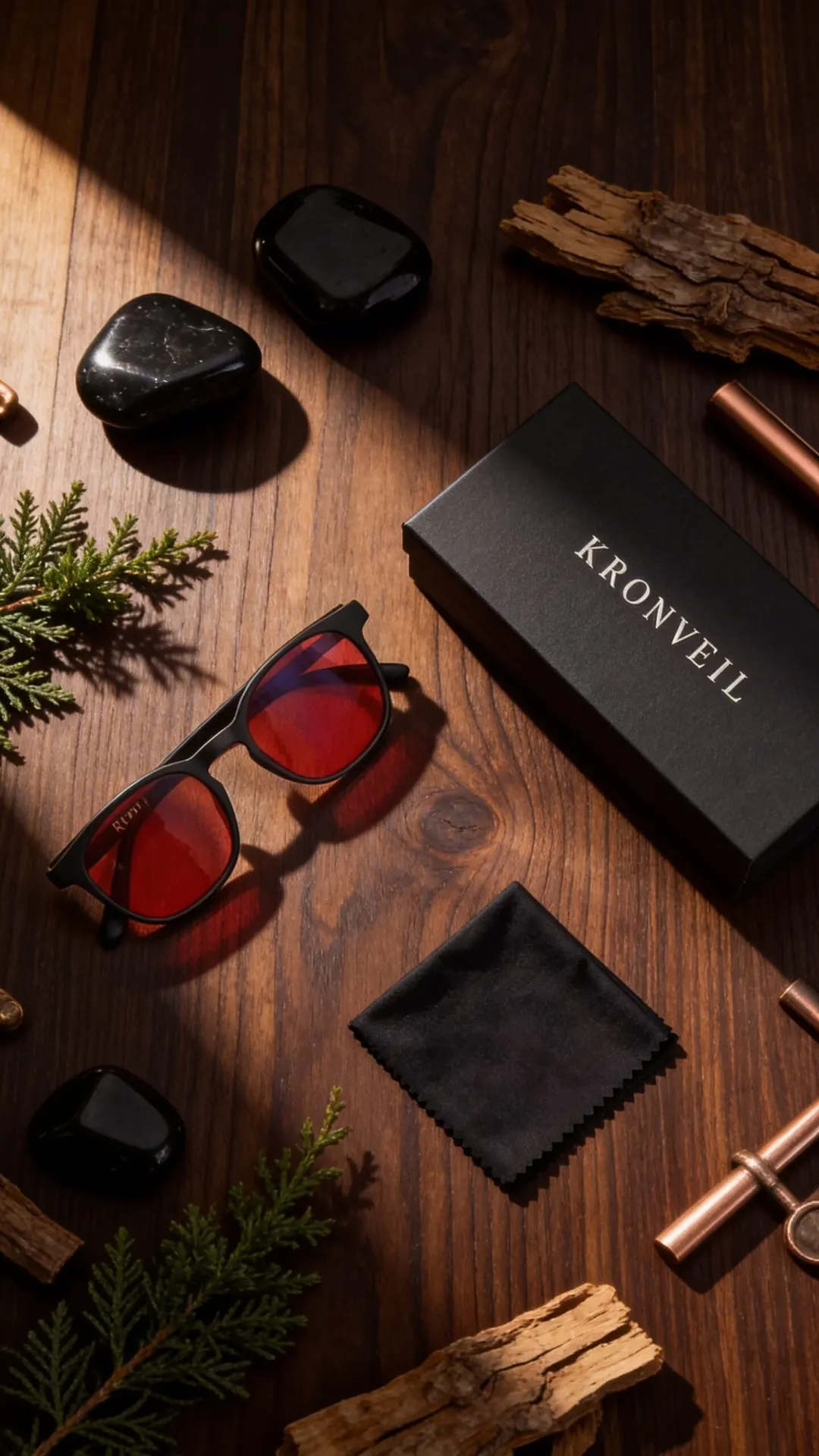 Kronveil X0-1 flat lay
